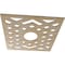 Ekena Millwork Chevron Wood Fretwork Pierced Ceiling Medallion, Birch, 22"OD x 5 3/4"ID x 3/8"T CMWP22X22X0375CHBI - alternate 2